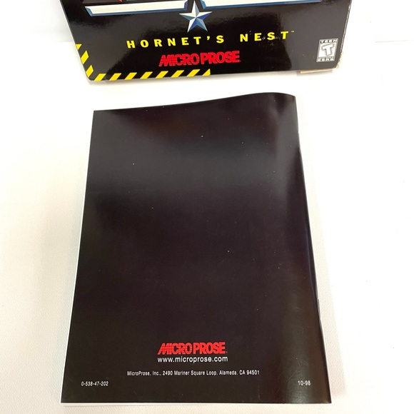 Top Gun Hornet’s Nest vintage 1998 video game combat flight simulation - Picture 6 of 10